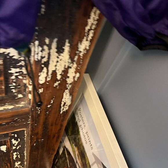 Vintage Helly Hansen Jacket Mens XL Purple Anorak Nylon 1/2 Zip jacket. - Picture 7 of 9